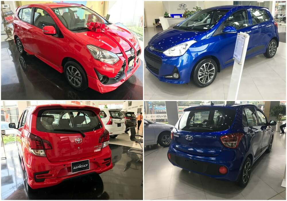 So sánh Toyota Wigo và Hyundai Grand i10