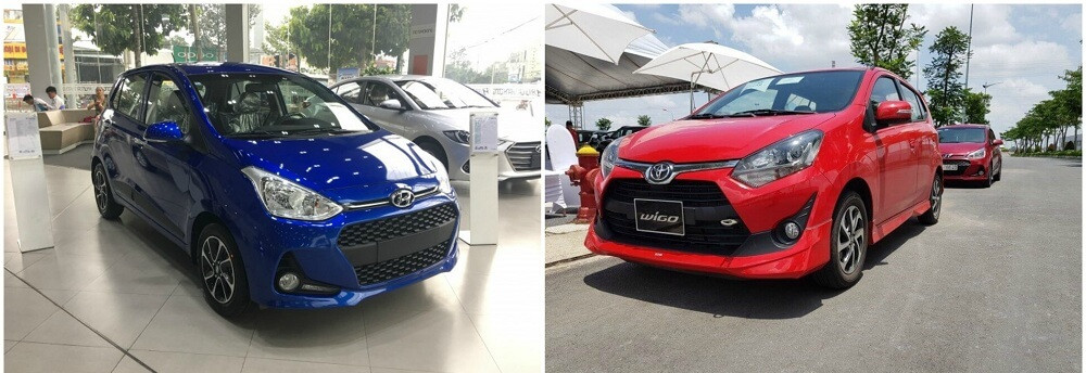 So sánh Toyota Wigo và Hyundai Grand i10