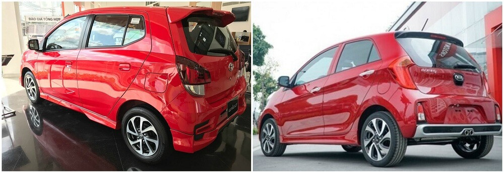So sánh Toyota Wigo và Kia Morning - 1