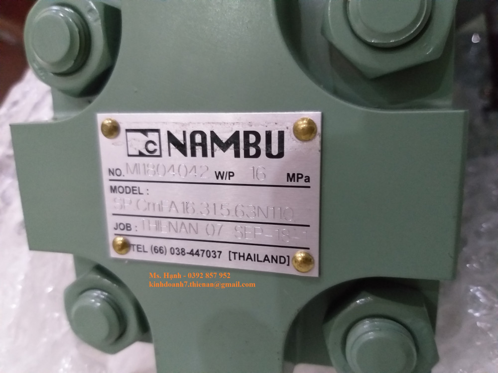 Phân phối xy lanh Thủy lực Nambu tại Việt Nam