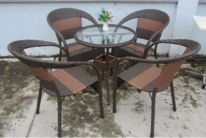 Mẫu bàn ghế giả mây đẹp(2)