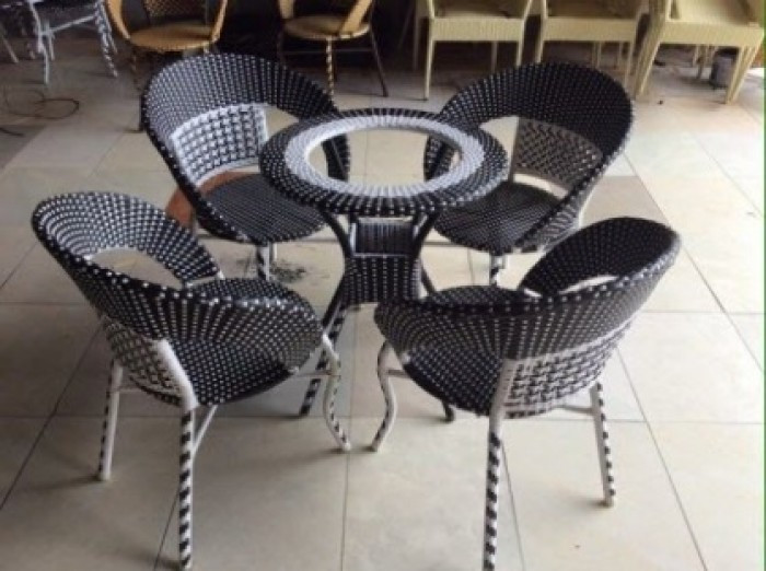 Mẫu bàn ghế giả mây đẹp(4)