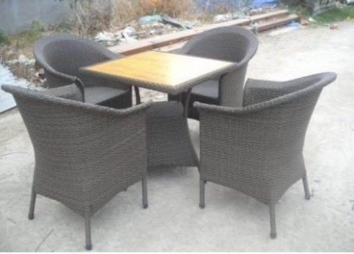 Mẫu bàn ghế giả mây đẹp(10)