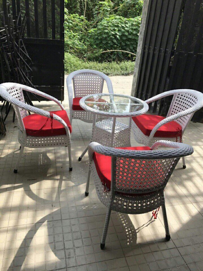 Mẫu bàn ghế giả mây đẹp(15)