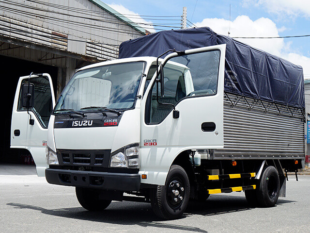 Giá xe tải Isuzu 1.4 tấn thùng mui bạt(2)