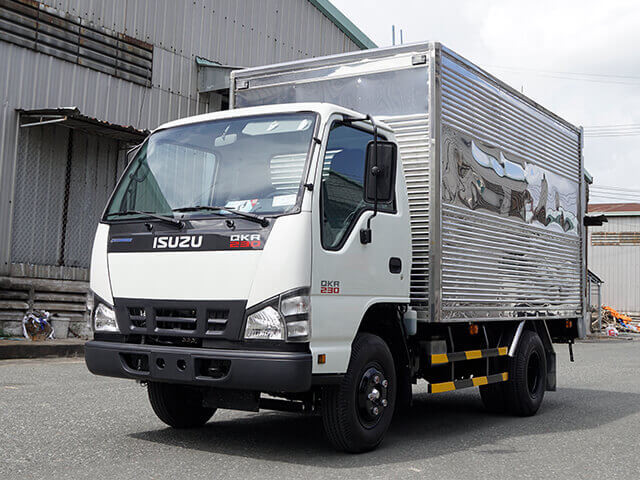 Giá xe tải Isuzu 1.4 tấn thùng kín(2)
