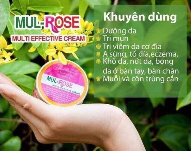Hướng dẫn sử dụng kem Mul Rose(1)