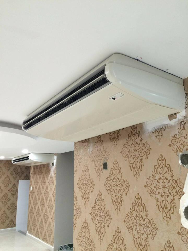 Nhận thi công máy lạnh áp trần Toshiba chuyên nghiệp - Lắp đặt giá trọn gói giá rẻ