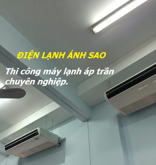 Nhận thi công máy lạnh áp trần Toshiba chuyên nghiệp - Lắp đặt giá trọn gói giá rẻ