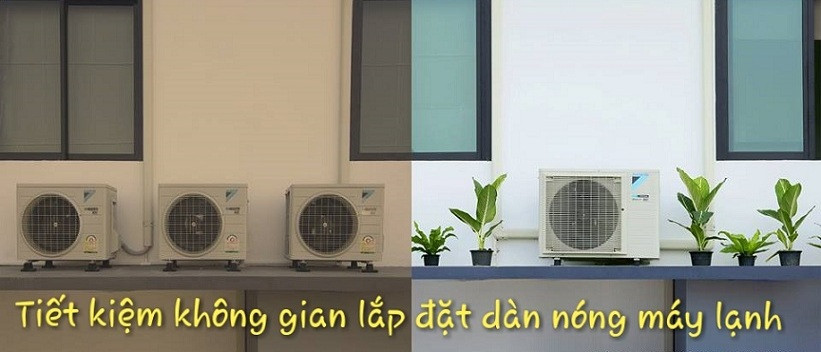Dàn nóng Daikin Multi S – Model MKC70SVMV 3Hp giá siêu ưu đãi