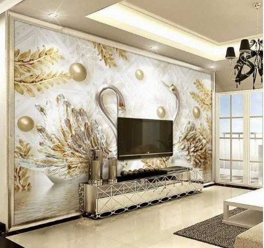 Những ưu điểm của tranh dán tường