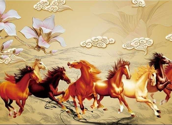 Mẫu tranh dán tường đẹp được nhiều người yêu thích