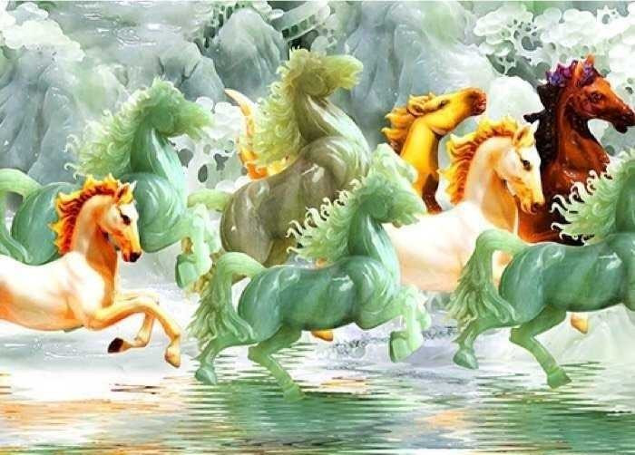 Mẫu tranh dán tường đẹp được nhiều người yêu thích