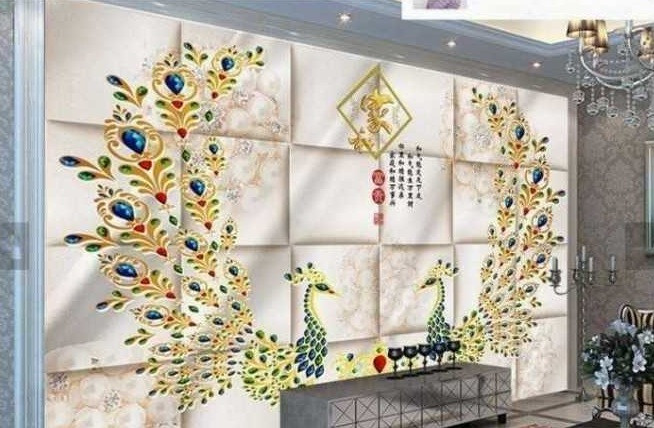 Mẫu tranh dán tường đẹp được nhiều người yêu thích