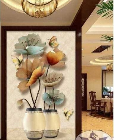 Mẫu tranh dán tường đẹp được nhiều người yêu thích