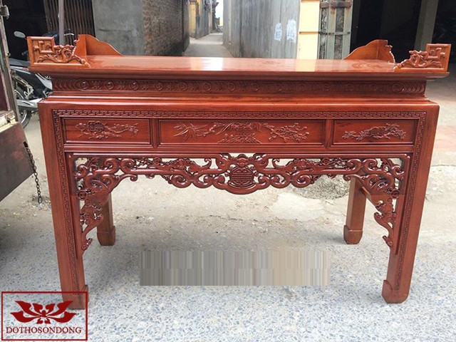 Địa chỉ bán án gian thờ gỗ gụ chạm khắc theo yêu cầu