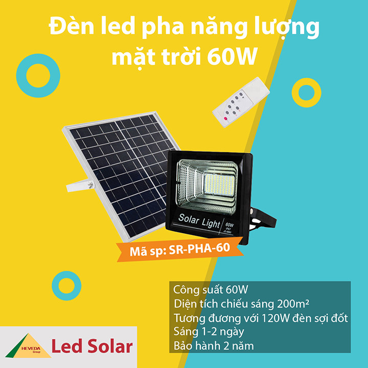 Đèn năng lượng mặt trời SR-PHA-60W: Chọn giá cả hay giá trị?