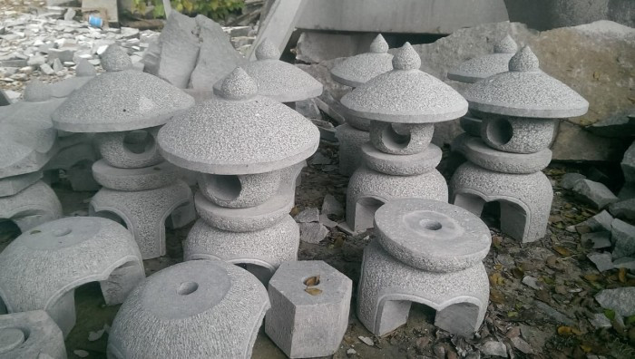 Cung cấp đèn đá kiểu Nhật giá rẻ quận Tân Bình, TP Hồ Chí Minh