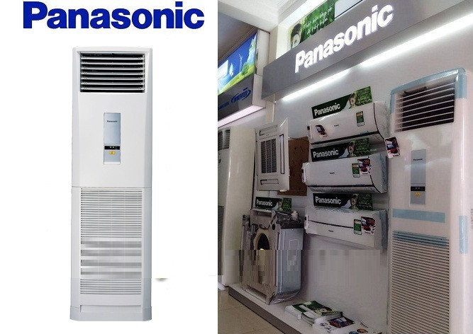 Khảo sát - Lắp đặt máy lạnh tủ đứng Panasonic CU/CS-C18FFH thẩm mỹ, sang trọng