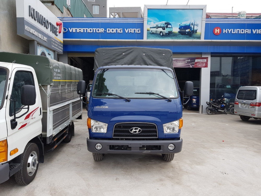 Xe Tải Hyundai 110s 7 tấn thùng mui bạt giá tốt tại Hyundai Việt