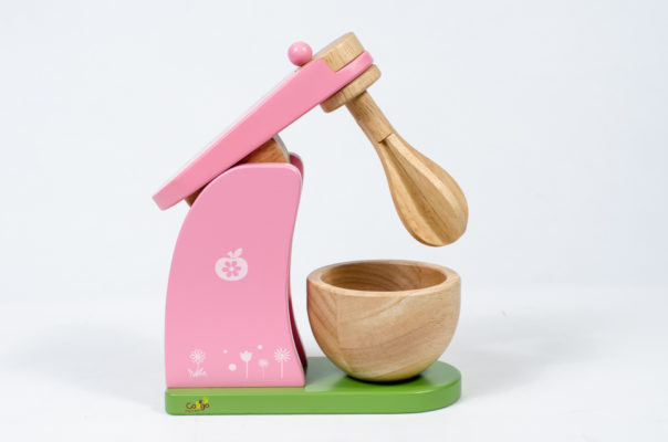 máy đánh trứng đồ chơi bằng gỗ