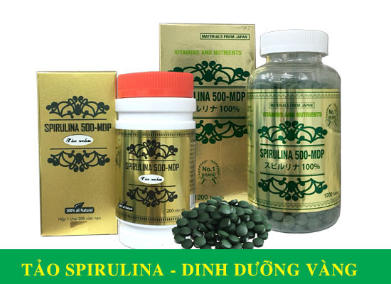 công dụng tảo Spirulina 