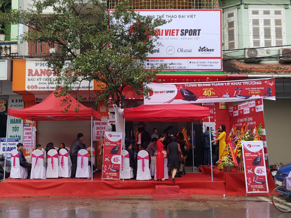 Kinh doanh bán máy tập thể dục tại Thanh Hóa