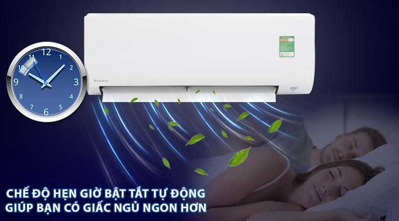 Bán & lắp đặt máy lạnh treo tường Daikin FTC25NVMV model 2018 mặt nạ phẳng thời trang