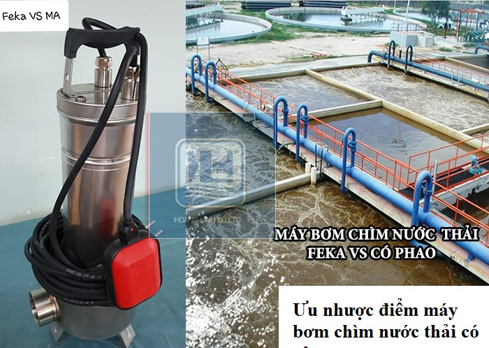 Máy bơm chìm nước thải Feka VS hãng DAB