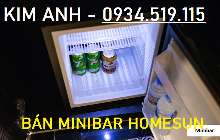 Giảm giá đồng loạt: tủ lạnh minibar – tủ mát minibar - minibar homesun cho khách sạn