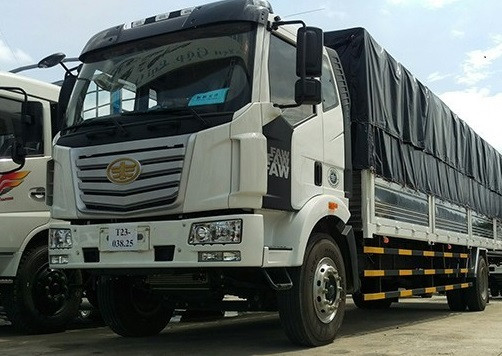 Xe tải thùng dài - Đại lý chuyên bán xe tải thùng dài - Xe tải Faw 7t25 - xe tải giải phóng 7t25 thùng dài 9m7