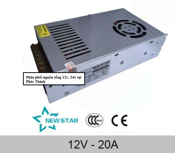 Nguồn tổng 12v ổn định cho led và camera