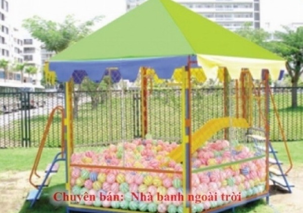 Một số thiết bị vui chơi ngoài trời dành cho trẻ