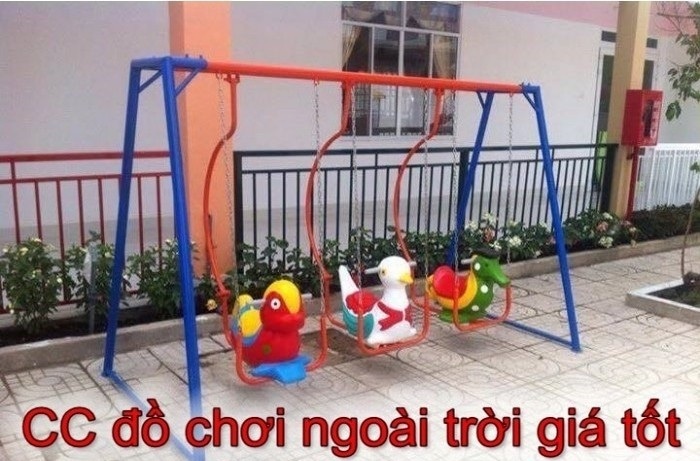 Một số thiết bị vui chơi ngoài trời dành cho trẻ
