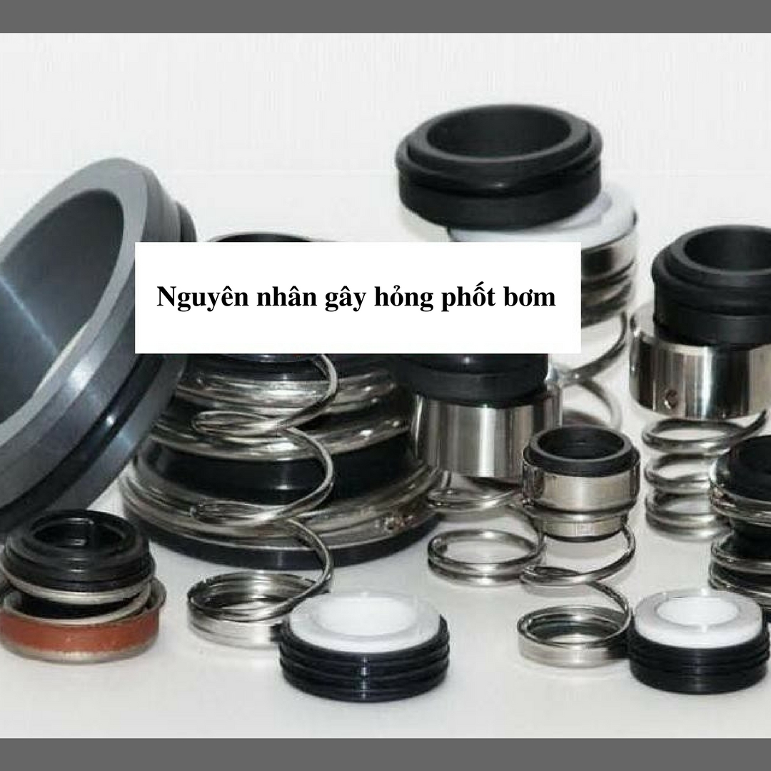 Nguyên nhân gây hỏng phốt bơm