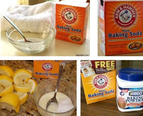 Dùng baking soda