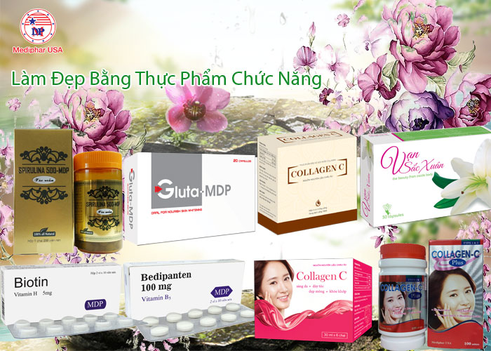 Chăm sóc sức khỏe và sắc đẹp bằng thực phẩm chức năng