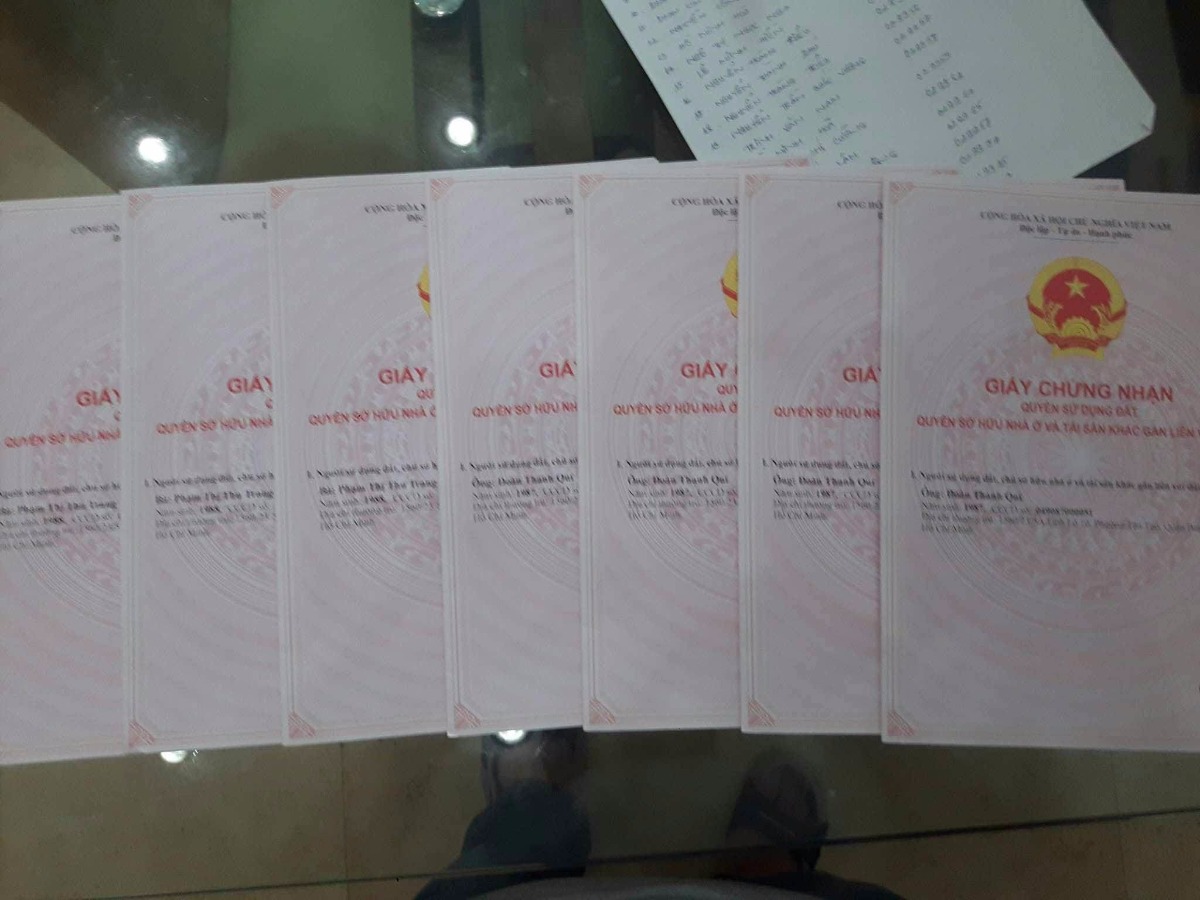 những thủ tục cần làm khi cấp giấy chứng nhận quyền sử dụng đất