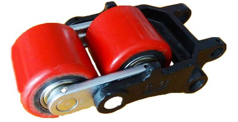 B&aacute;nh xe PU 80x70mm - B&aacute;nh đ&ocirc;i