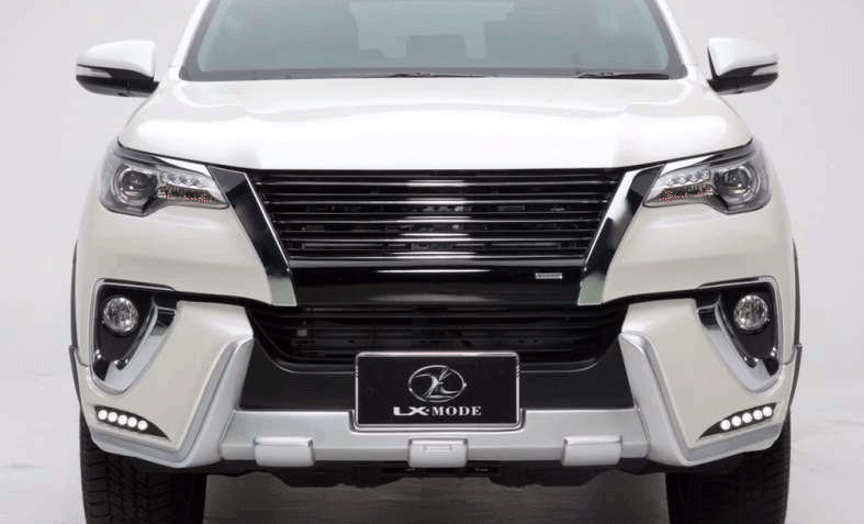 Ốp trước - Body Kid LX Model Toyota Fortuner 2017