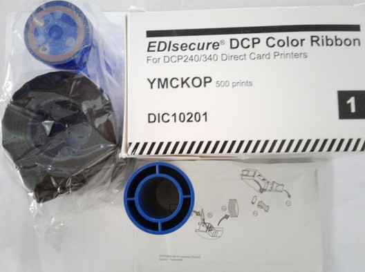 Ruy băng m&agrave;u m&aacute;y in thẻ nhựa EDISecure - DCP 240 (DIC 10201)