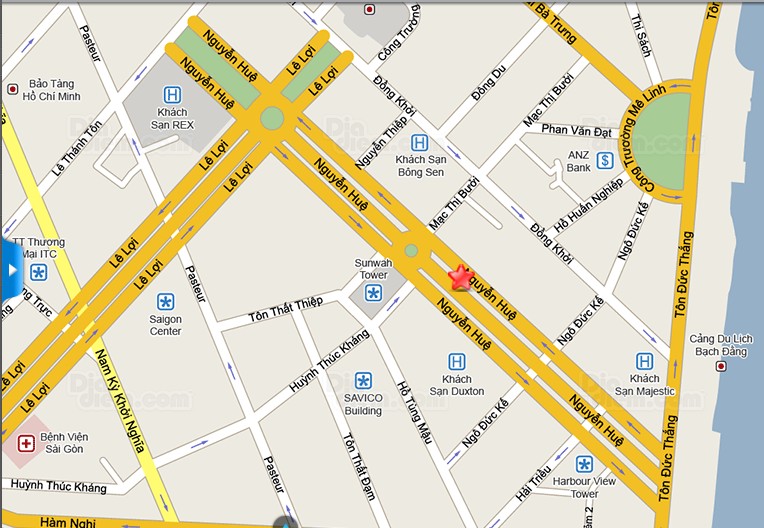 Một số địa điểm gửi xe tại phố đi bộ Nguyễn Huệ