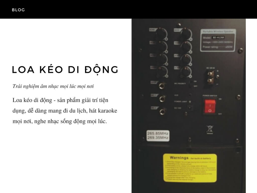 Nên mua loa kéo hãng nào?