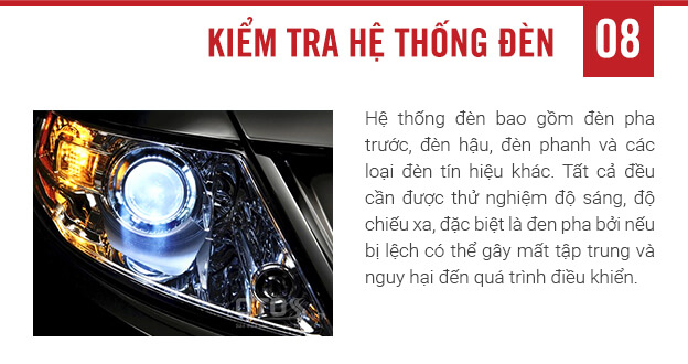 Bước 8: Kiểm tra hệ thống đ&egrave;n