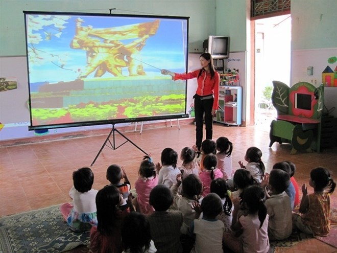 Sử dụng máy chiếu trong giảng dạy - định hướng đúng cho môi trường học tập hiện đại