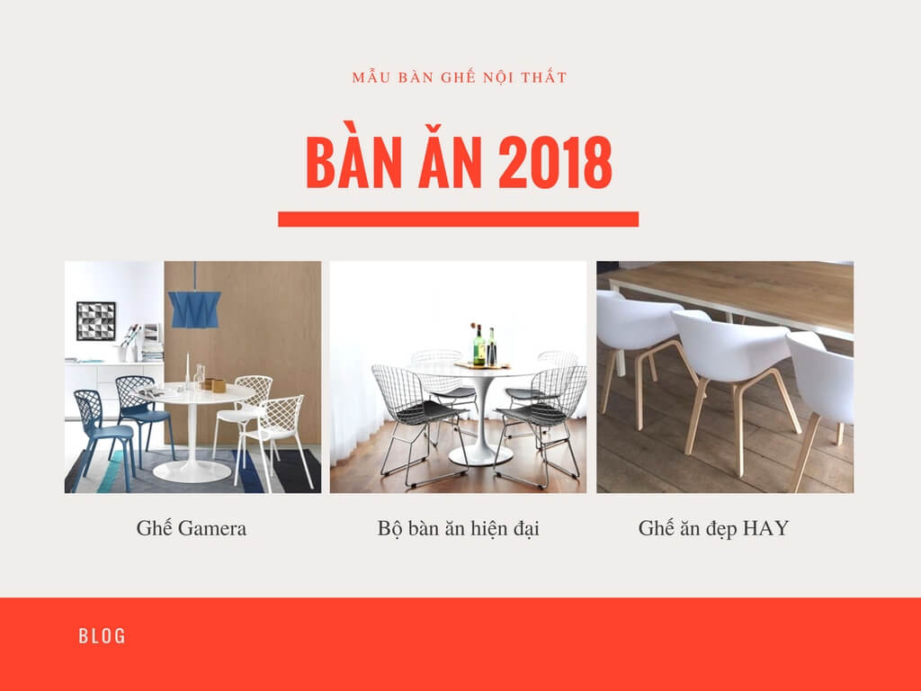Mẫu b&agrave;n ăn đẹp hiện đại cho năm mới 2018