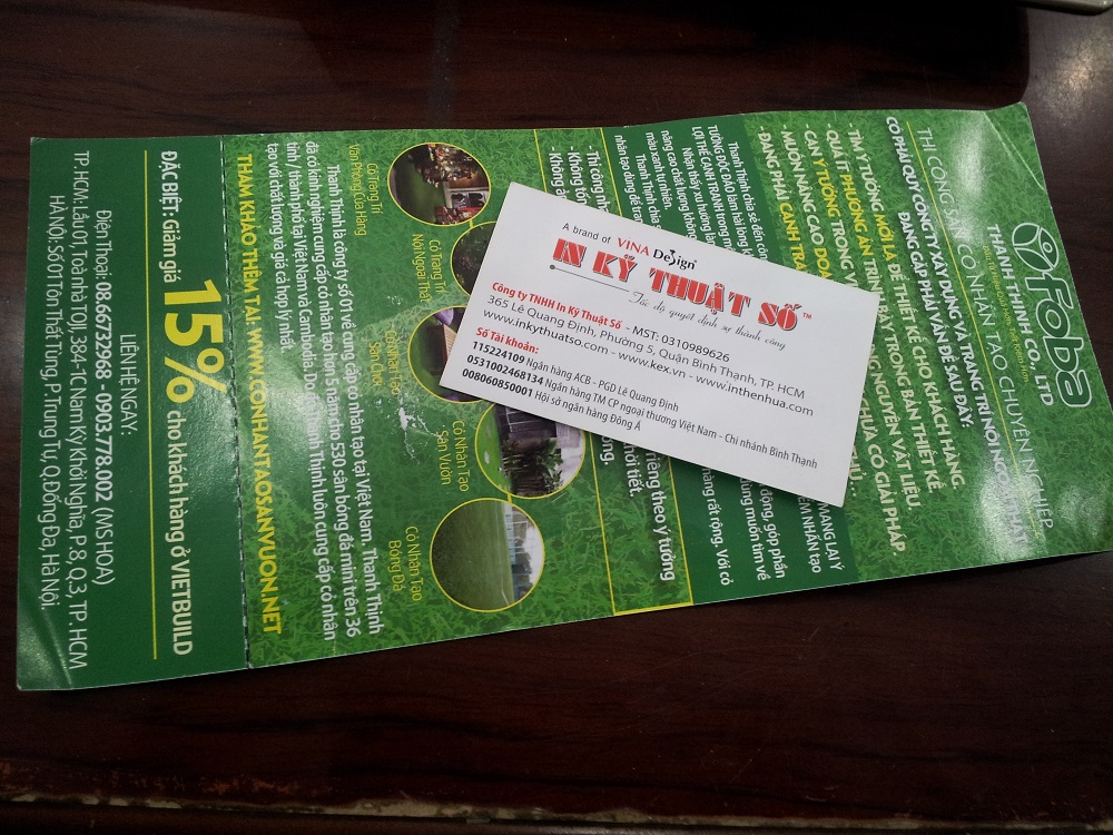 In Kỹ Thuật Số nhận in tờ rơi số lượng &iacute;t tại In Kỹ Thuật Số