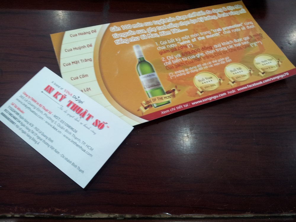 Ịn tờ rơi rẻ đẹp tại In Kỹ Thuật Số