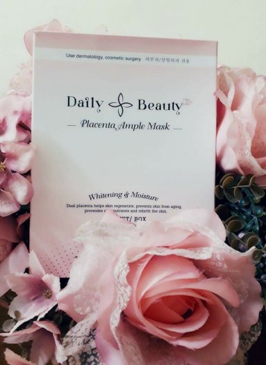 Mặt nạ nhau thai cừu Placenta Ample Mask bí quyết trẻ hóa làn da