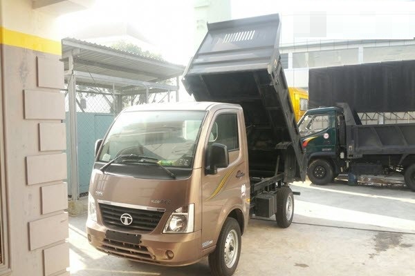 Đánh giá  xe ben TaTa 990kg nhập khẩu Ấn Độ(1)